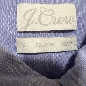J Crew women’s button down linen shirt